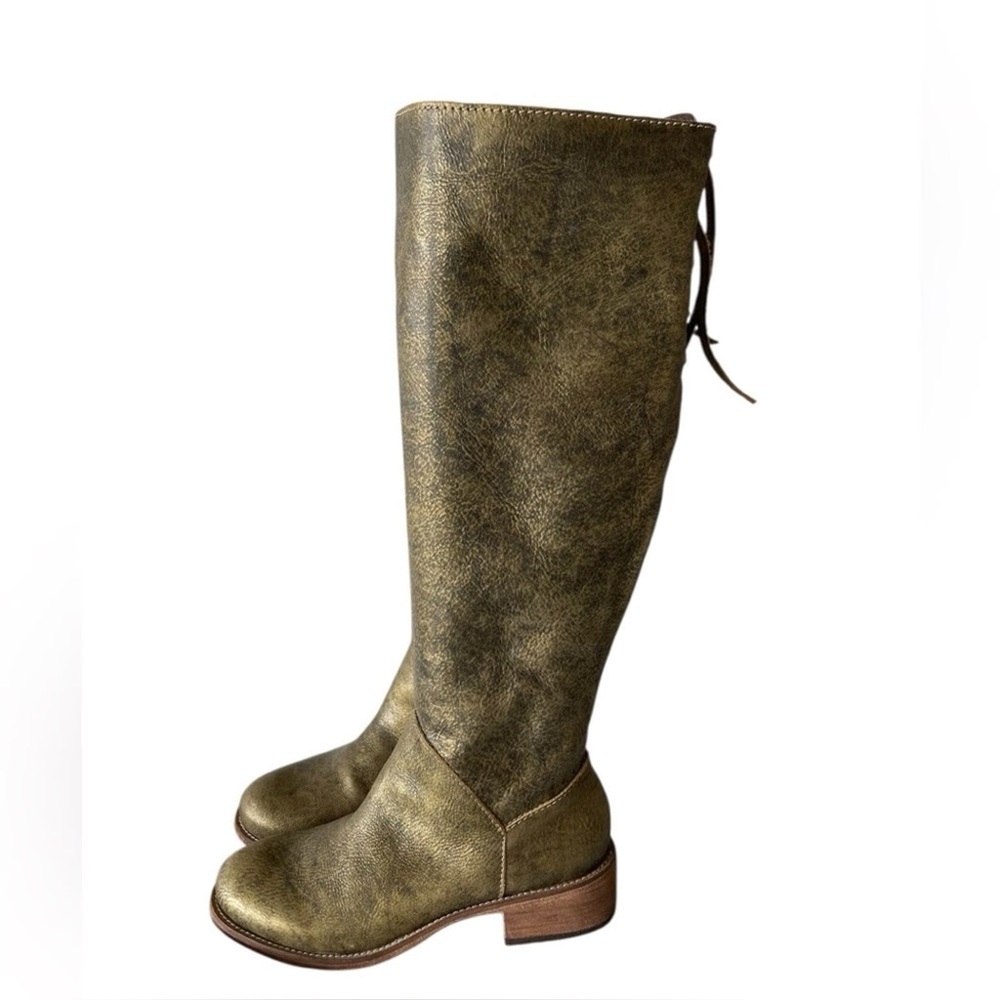 Corral western leather gold boots size 8